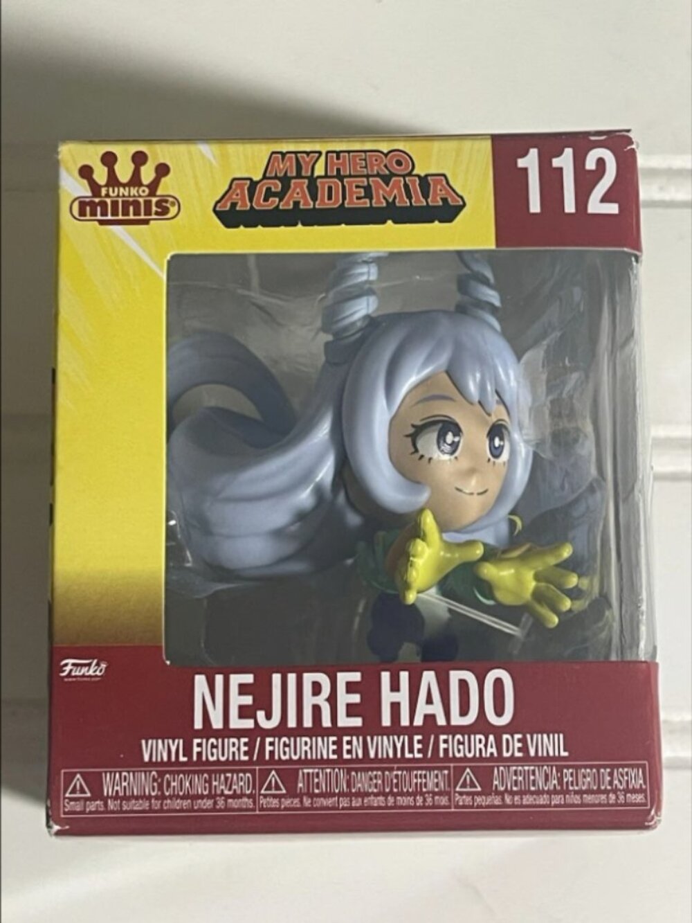 MY HERO ACADEMIA - FUNKO POP MINIS - NEJIRI HADO- #112 - Vinyl Figure